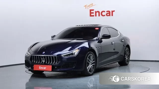 Maserati Ghibli 2020 Синий из Кореи