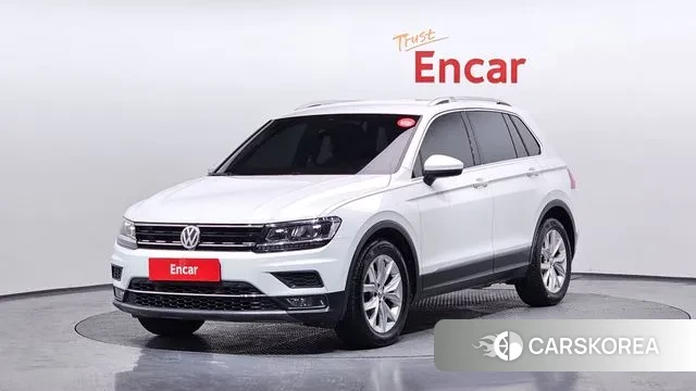 Volkswagen Tiguan second Generation 2018 Белый из Кореи