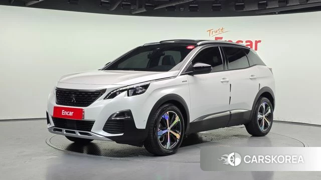Peugeot 3008 second generation 2019 Белый из Кореи