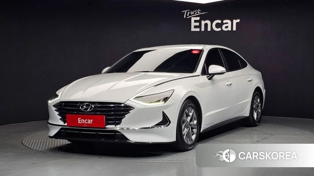 Hyundai Sonata (DN8) 2019 Белый из Кореи
