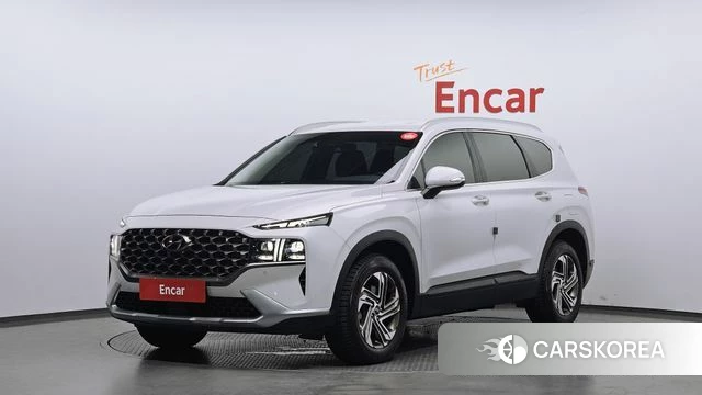 Hyundai The New Santa Fe 2022 Белый из Кореи