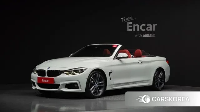 BMW 4 Series (F32) 2018 Белый из Кореи