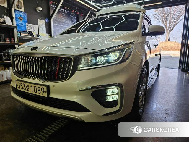 Kia The New Carnival 2020 Белый из Кореи