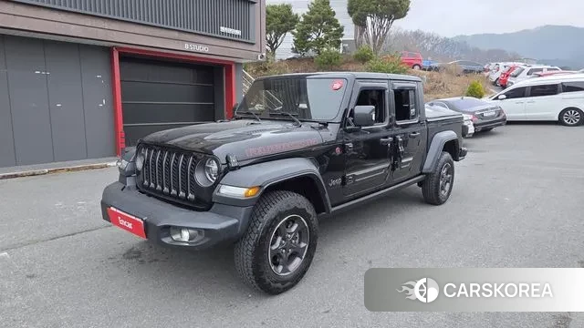 Jeep Gladiator (JT) 2021 Черный из Кореи