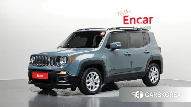 Jeep Renegade 2018 Серый из Кореи
