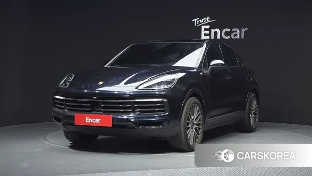 Porsche Cayenne (PO536) 2020 Черный из Кореи