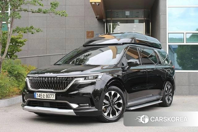 Kia Carnival 4th generation 2021 Черный из Кореи