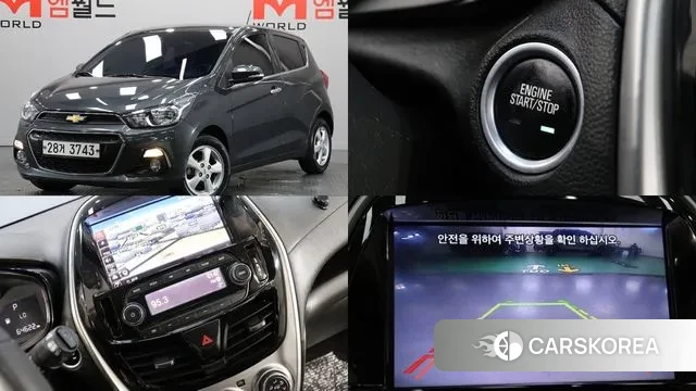 Chevrolet (GM Daewoo) The Next Spark 2018 Серый из Кореи