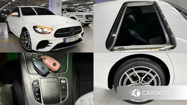 Mercedes-Benz E-Class W213 2022 Белый из Кореи
