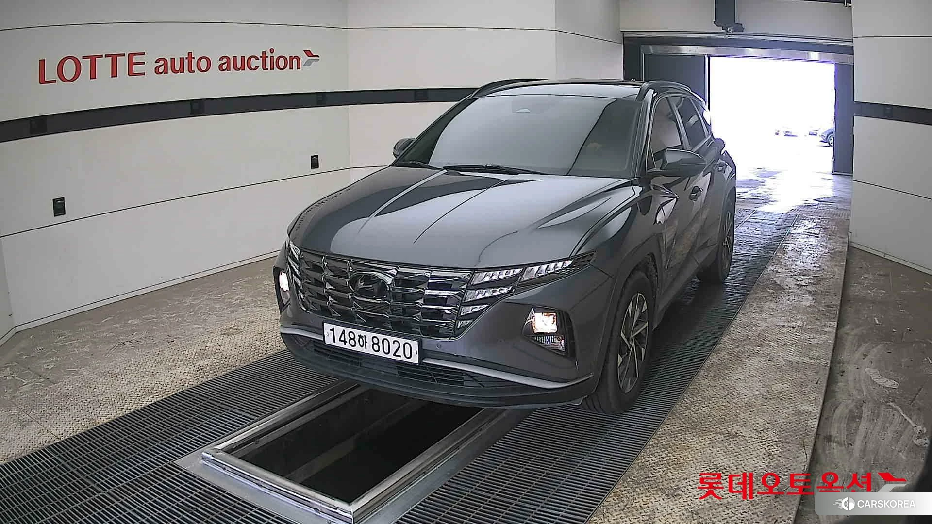 Hyundai Tucson Hybrid 2021 Titan Grey из Кореи