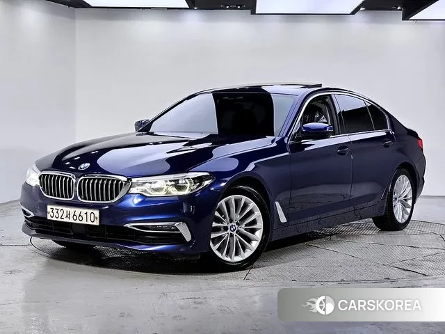 BMW 5 Series (G30) 2020 Синий из Кореи