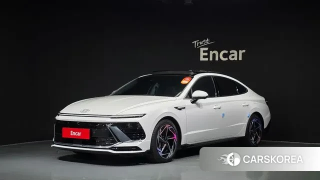 Hyundai Sonata D Edge (DN8) 2024 Белый из Кореи