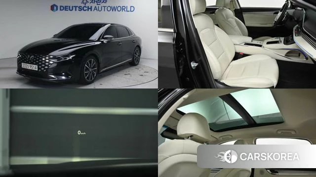 Hyundai The New Grandeur IG 2021 Черный из Кореи