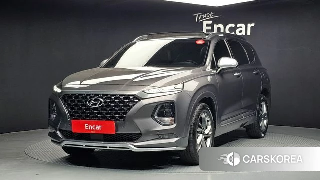 Hyundai Santa Fe TM 2019 Серый из Кореи