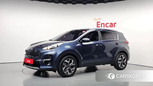 Kia Sportage The Bold 2021 Синий из Кореи
