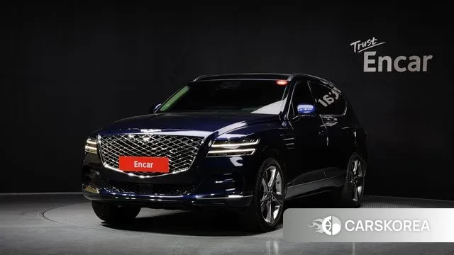 Genesis GV80 2021 Синий из Кореи