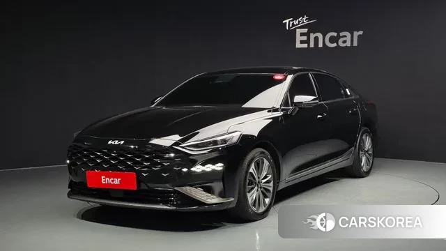 Kia K8 Hybrid 2022 Черный из Кореи