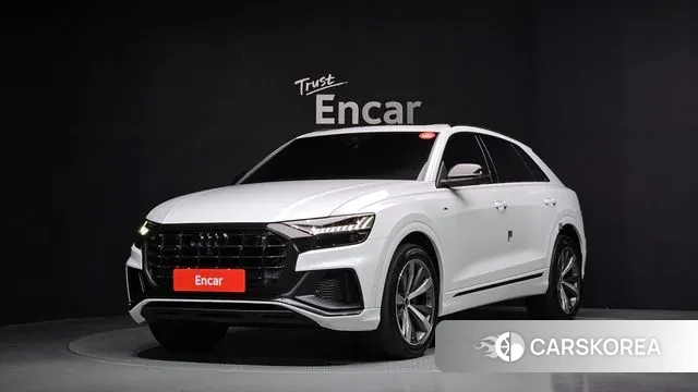 Audi Q8 (4M) 2022 Белый из Кореи