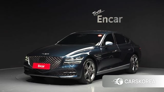 Genesis G80 (RG3) 2022 Синий из Кореи