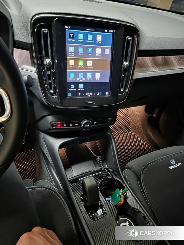Volvo C40 Richards 2023 Белый из Кореи