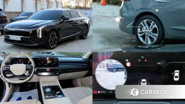 Kia The New K8 Hybrid 2025 Черный из Кореи