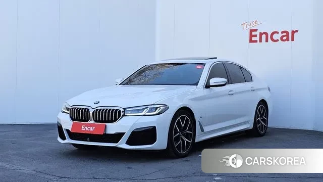 BMW 5 Series (G30) 2022 Белый из Кореи