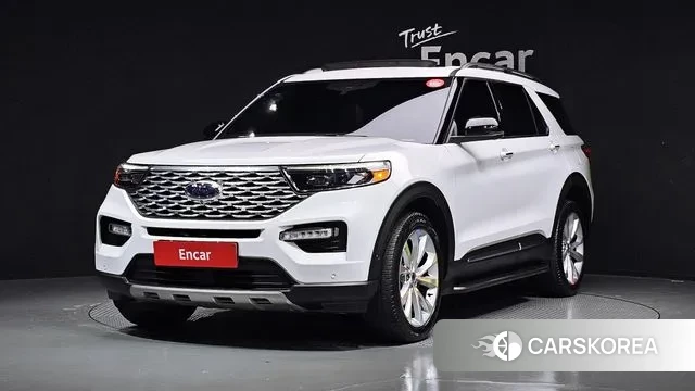 Ford Explorer 6th Generation 2022 Белый из Кореи