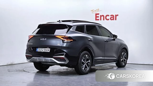 Kia Sportage 5th Generation Hybrid 2022 Серый из Кореи
