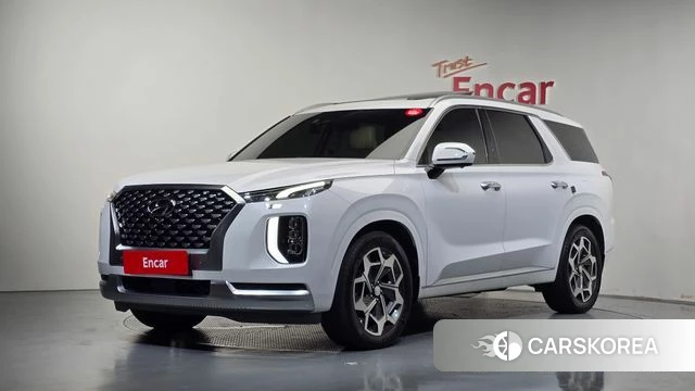 Hyundai Palisade 2021 Белый из Кореи