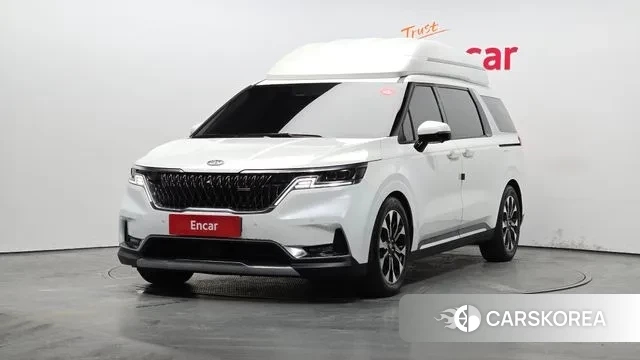Kia Carnival 4th generation 2021 Белый из Кореи