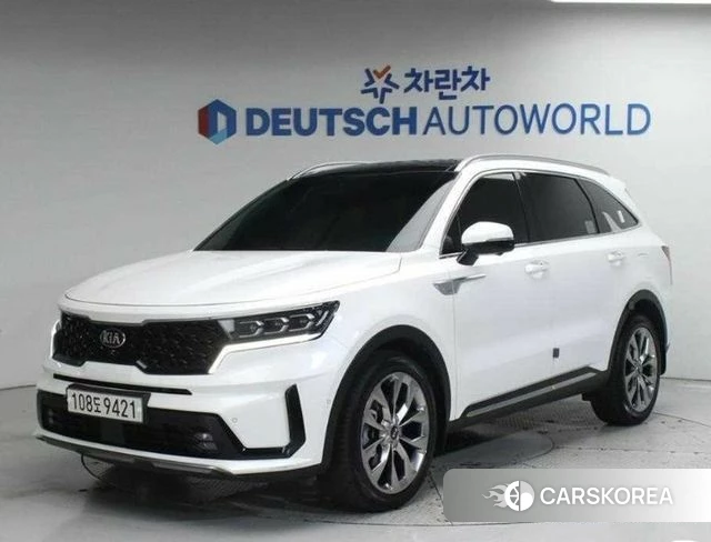 Kia Sorento 4th Generation 2020 Белый из Кореи