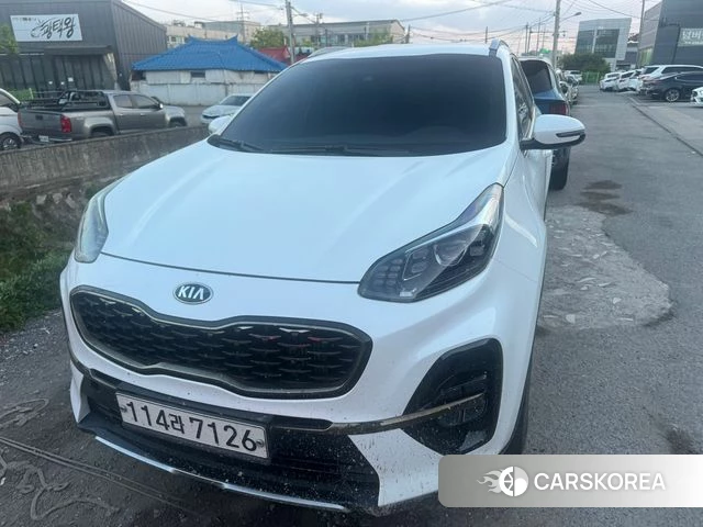Kia Sportage The Bold 2018 Белый из Кореи