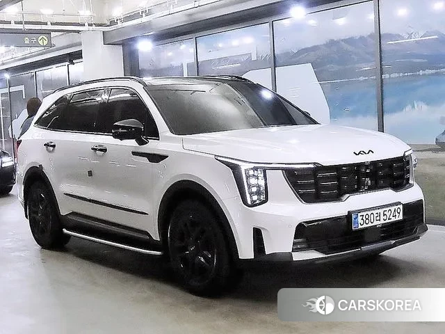 Kia The New Sorento 4th Generation 2024 Белый из Кореи