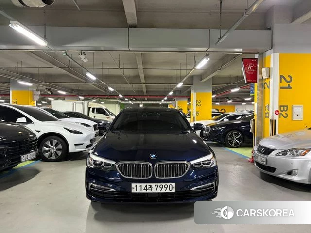 BMW 5 Series (G30) 2020 Синий из Кореи