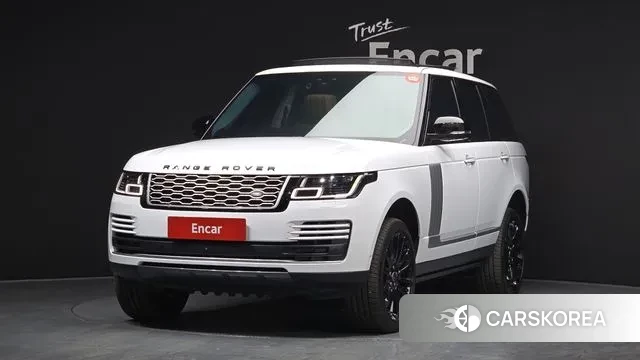 Land Rover Range Rover 4th Generation 2018 Белый из Кореи