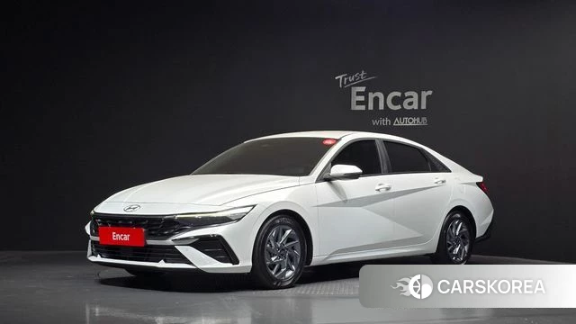 Hyundai The New Avante (CN7) 2023 Белый из Кореи