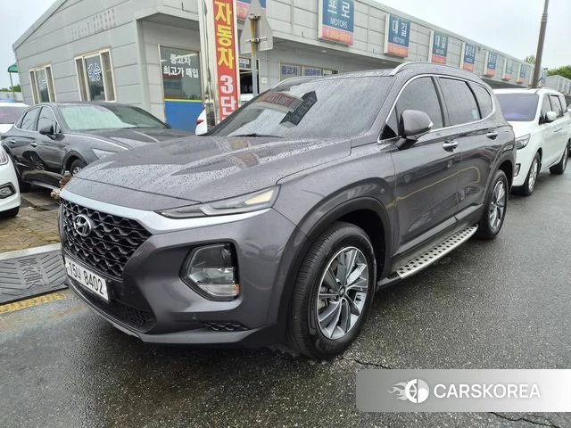 Hyundai Santa Fe TM 2018 Серый из Кореи