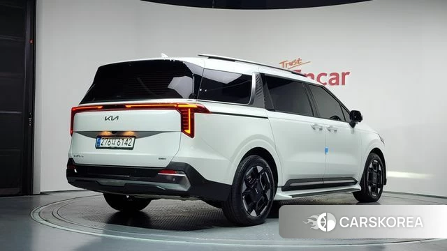 Kia The New Carnival 4th Generation 2024 Серебристо-серый из Кореи