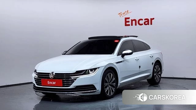 Volkswagen Arteon 2019 Белый из Кореи