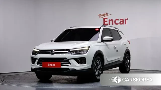 Ssangyong Beautiful Korando 2022 Белый из Кореи