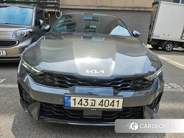 Kia The New K5 3rd generation 2024 Серый из Кореи