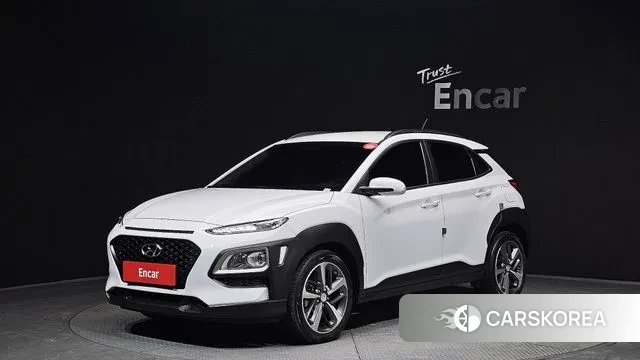 Hyundai Kona 2018 Белый из Кореи