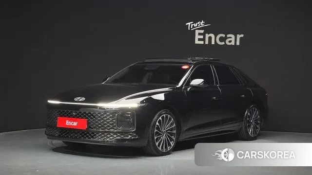 Hyundai Grandeur (GN7) 2023 Черный из Кореи