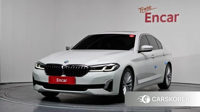 BMW 5 Series (G30) 2021 Белый из Кореи