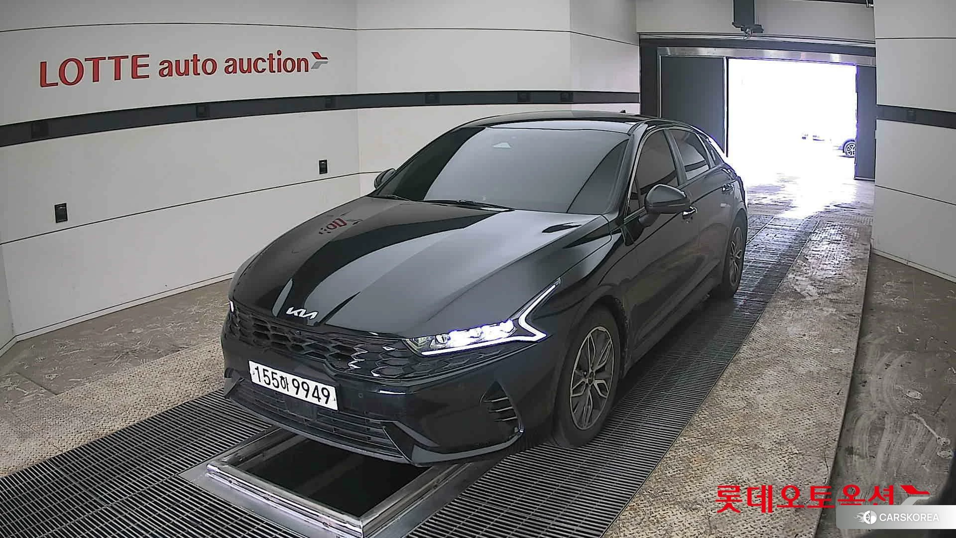 Kia K5 Hybrid 2022 Aurora Black Pearl из Кореи