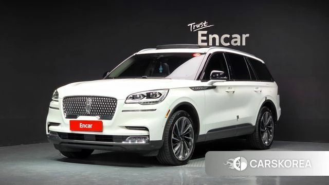 Lincoln Aviator 2nd generation 2020 Белый из Кореи