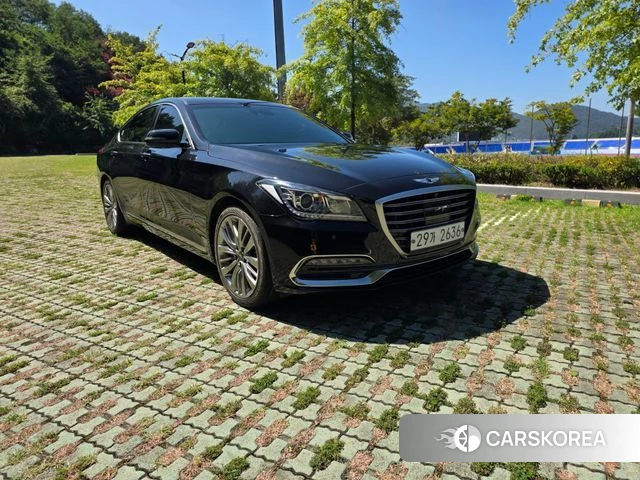 Genesis G80 2018 Черный из Кореи