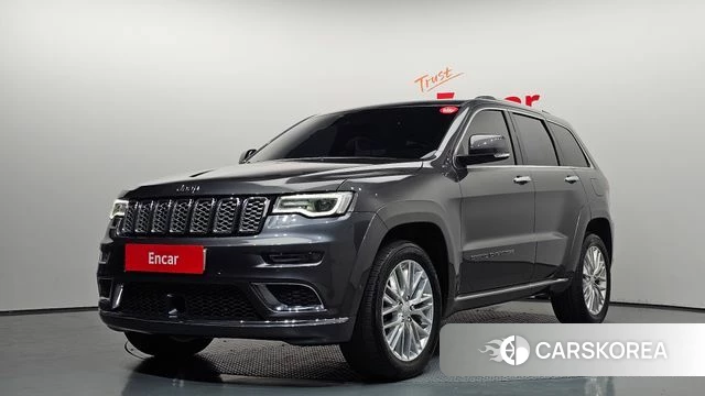 Jeep Grand Cherokee 2018 Серый из Кореи