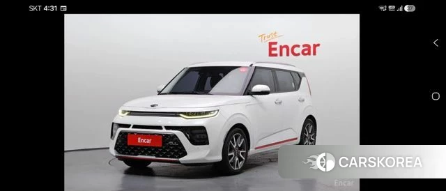Kia Soul Booster 2019 Белый из Кореи