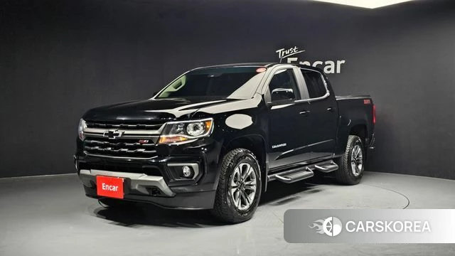 Chevrolet (GM Daewoo) Real New Colorado 2022 Черный из Кореи
